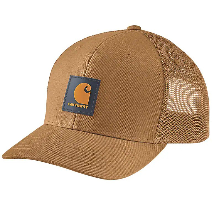 Carhartt Rugged Flex Twill Mesh-Back Logo Patch Cap
