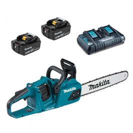 Image of the Makita DUC355 36V 35cm Cordless Chainsaw Set