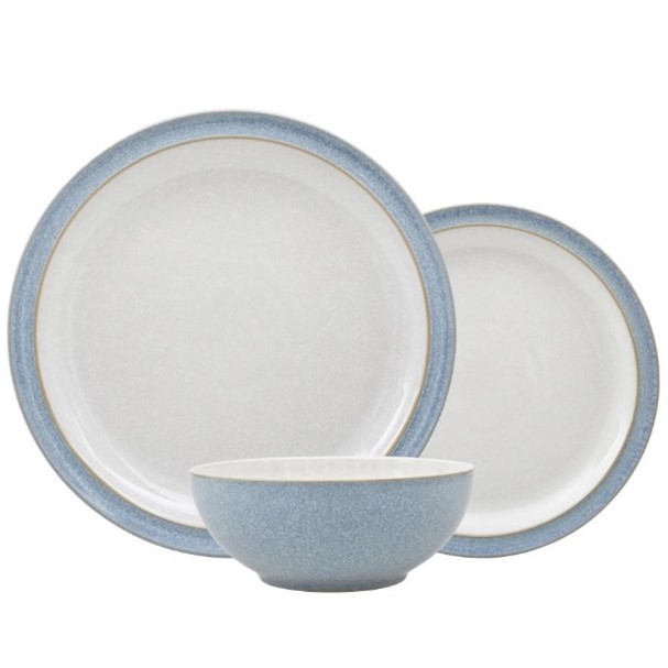 Image of Denby Elements Tableware set in Blue