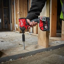 Image of Hex Impact Driver in use at a construction site