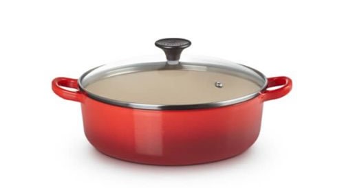 Image of Le Creuset Pot in Signature Red