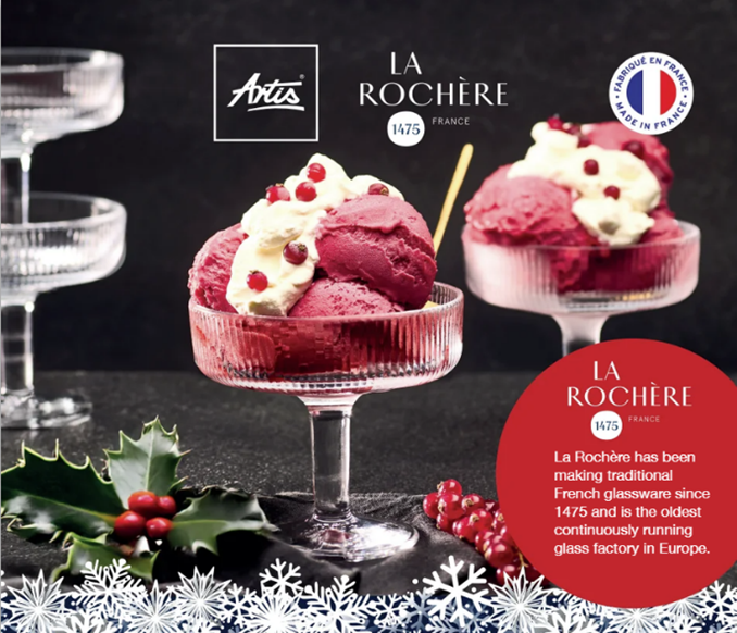 Different Glass dessertware On offer