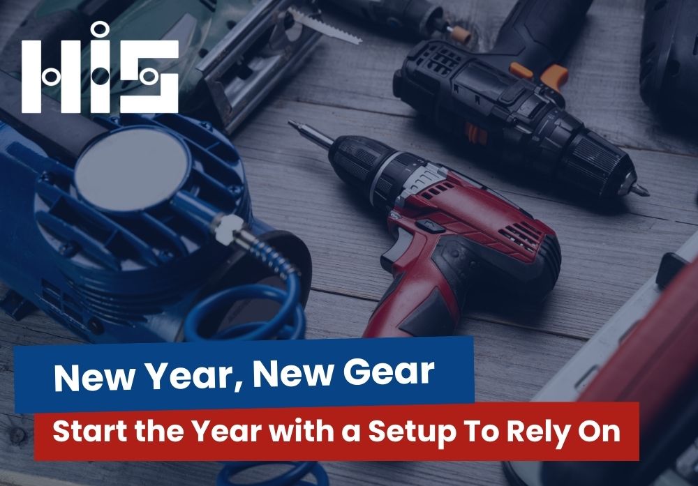 picture shows tools laid out on a bench blog title sitting across the top of the image with the HIS logo in the top left hand corner.